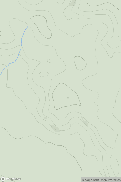Thumbnail image for Oat Hill [Central and Eastern England] [SP407507] showing contour plot for surrounding peak